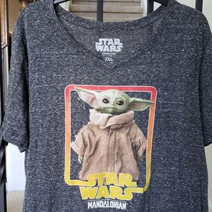 NWT Star Wars Mandalorian T-shirt Sz-2X